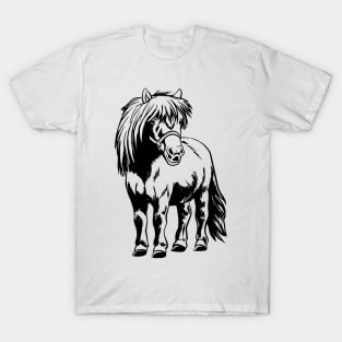 Horse Shetland Pony T-Shirt